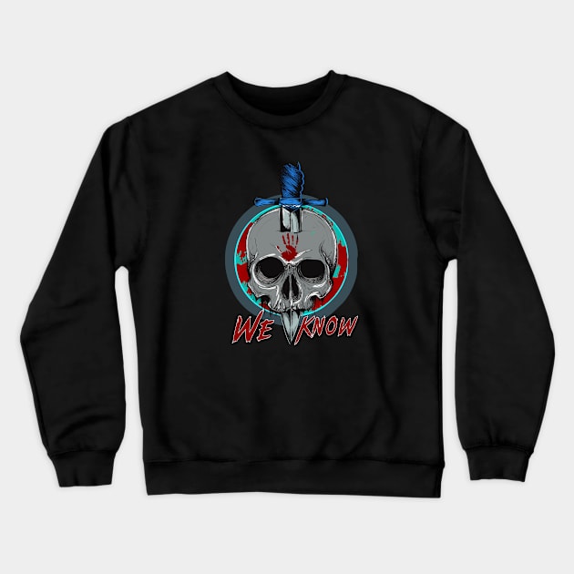 BROTHERHOOD OF  NIGHTMOTHER Crewneck Sweatshirt by theanomalius_merch